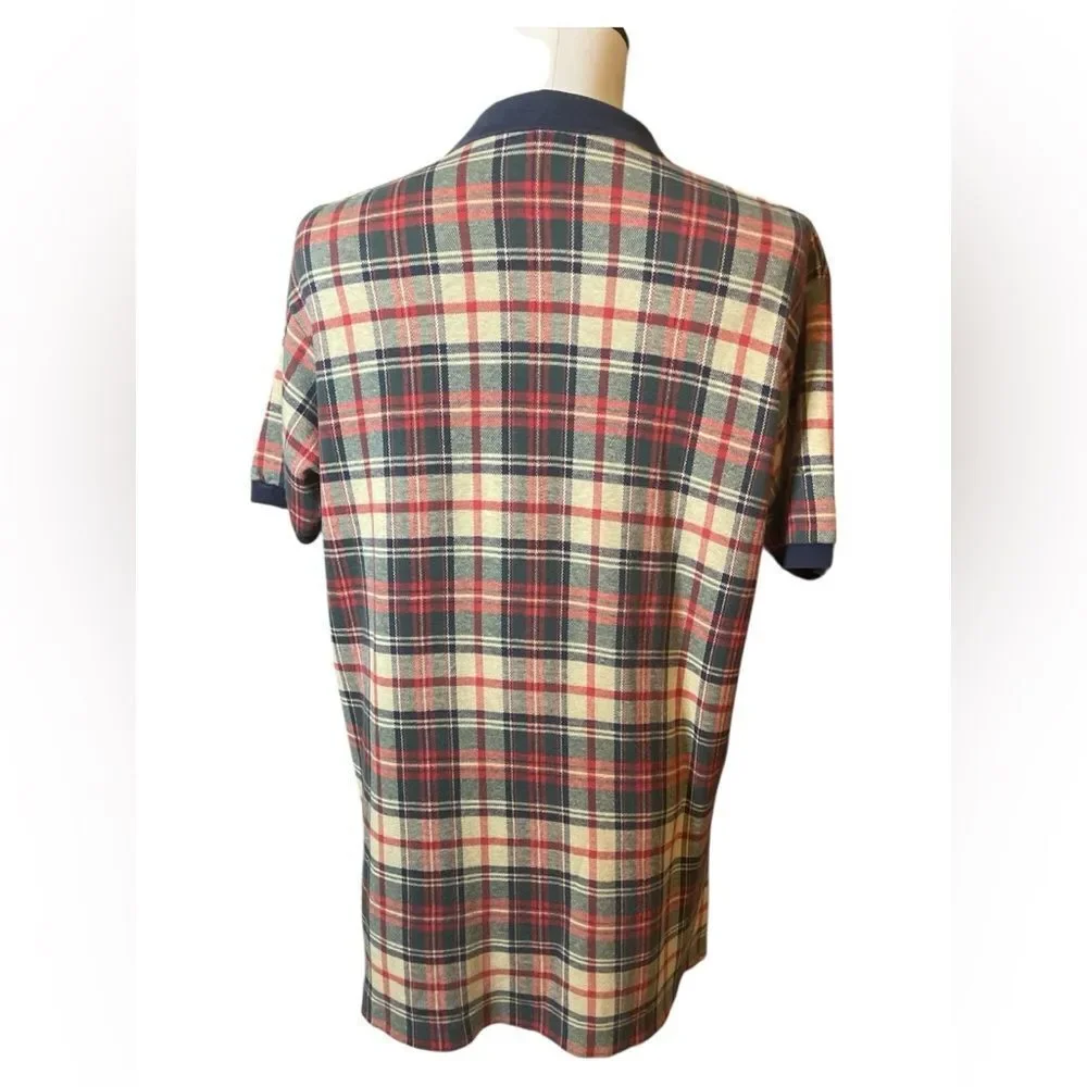 Ralph Lauren Multicolor Plaid Shirt Vintage Polo 90 Tartan Plaid